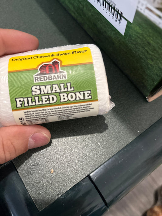Redbarn Small Filled Bone (Cheese n' Bacon, 1 Bone)