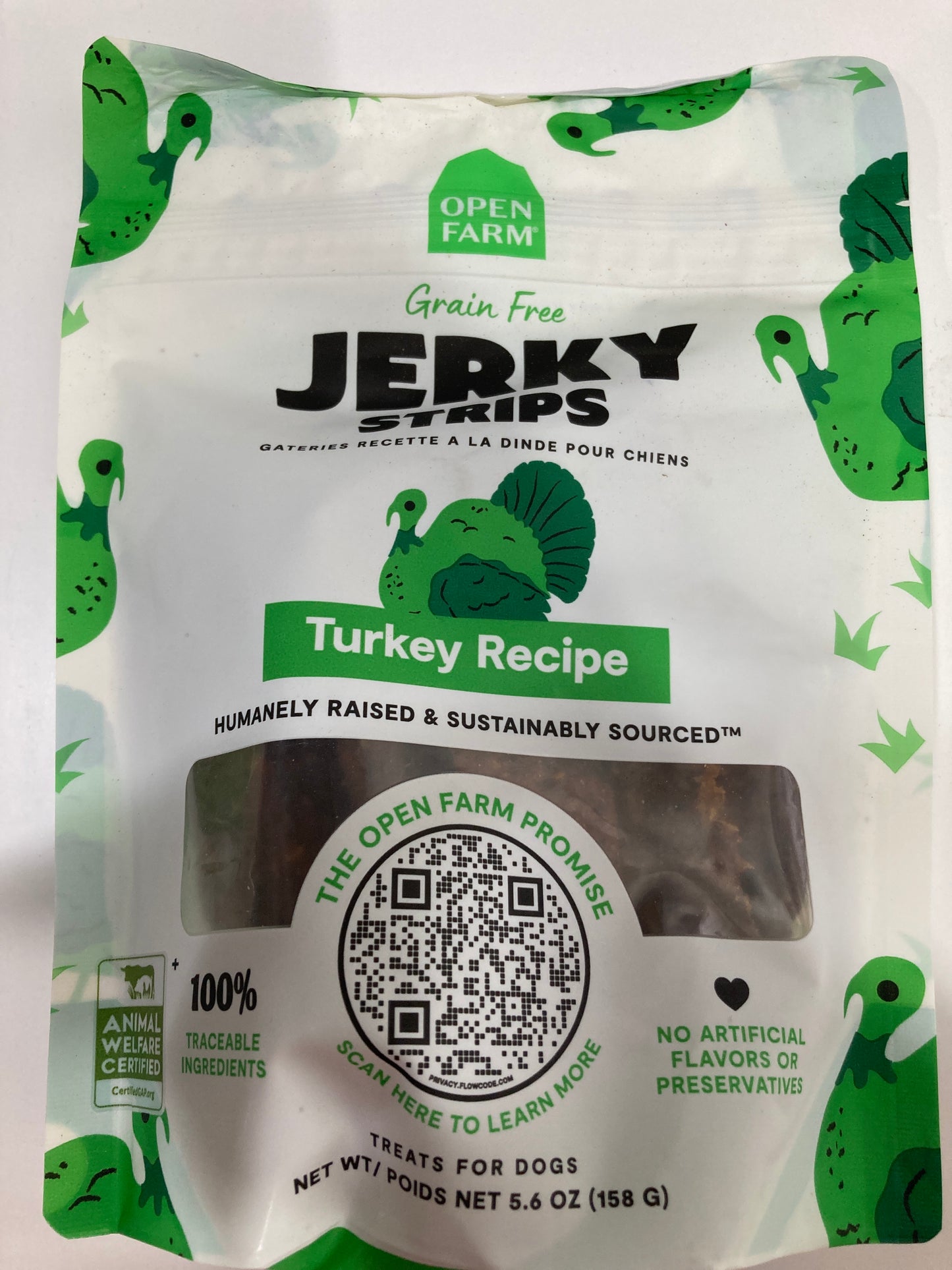 Open Farm Dehydrated Grain-Free Dog Treats, Gently Cooked Recipe with Natural Simple Ingredients and No Artificial Flavors or Preservatives