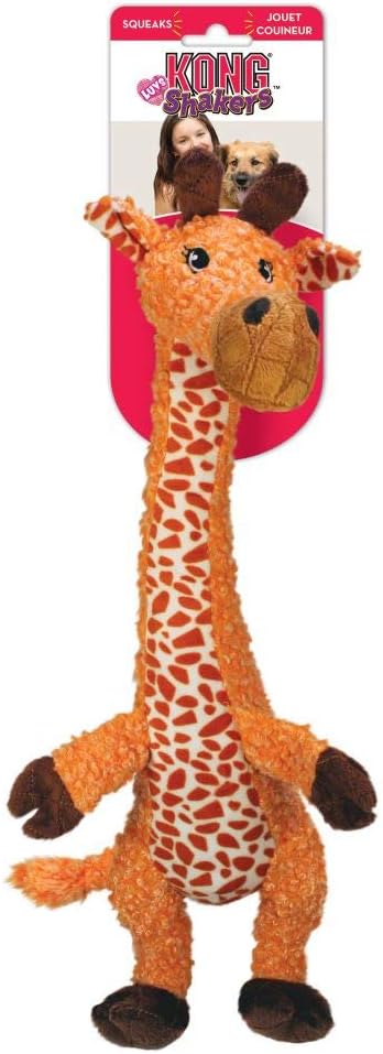 KONG Shakers Luvs Giraffe Small Dog Toy Dog Toy