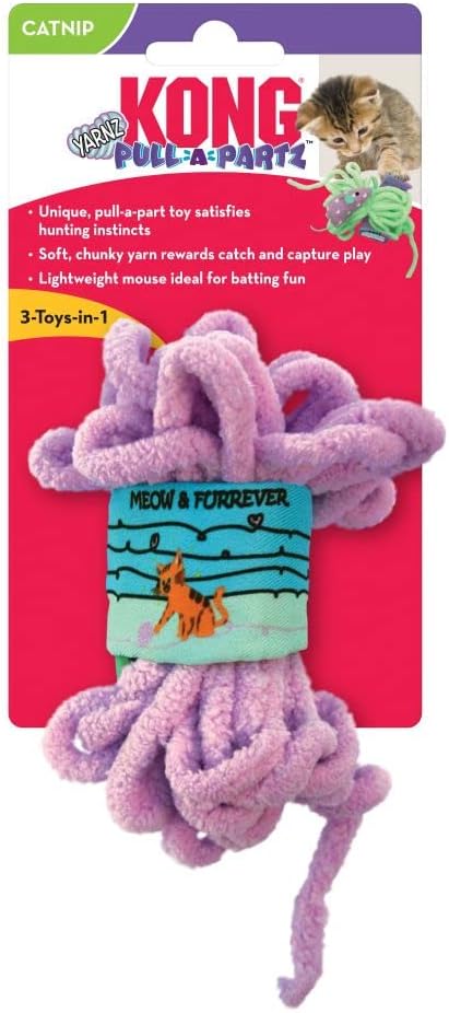 KONG Company 38745931: Pull-A-Partz Yarnz Cat Toy