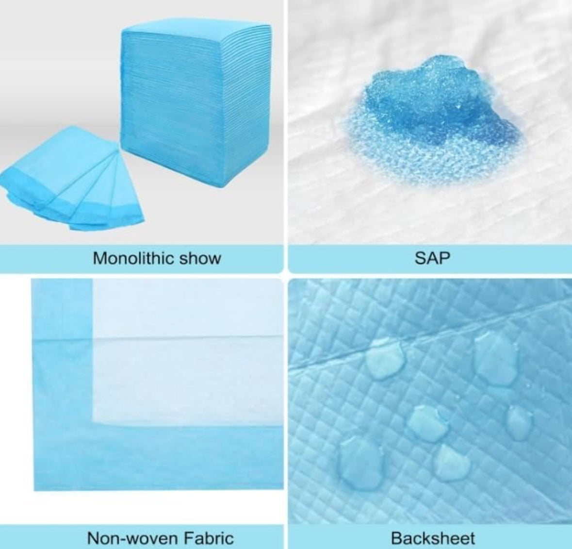 Pet Pee Pads training (different sizes)