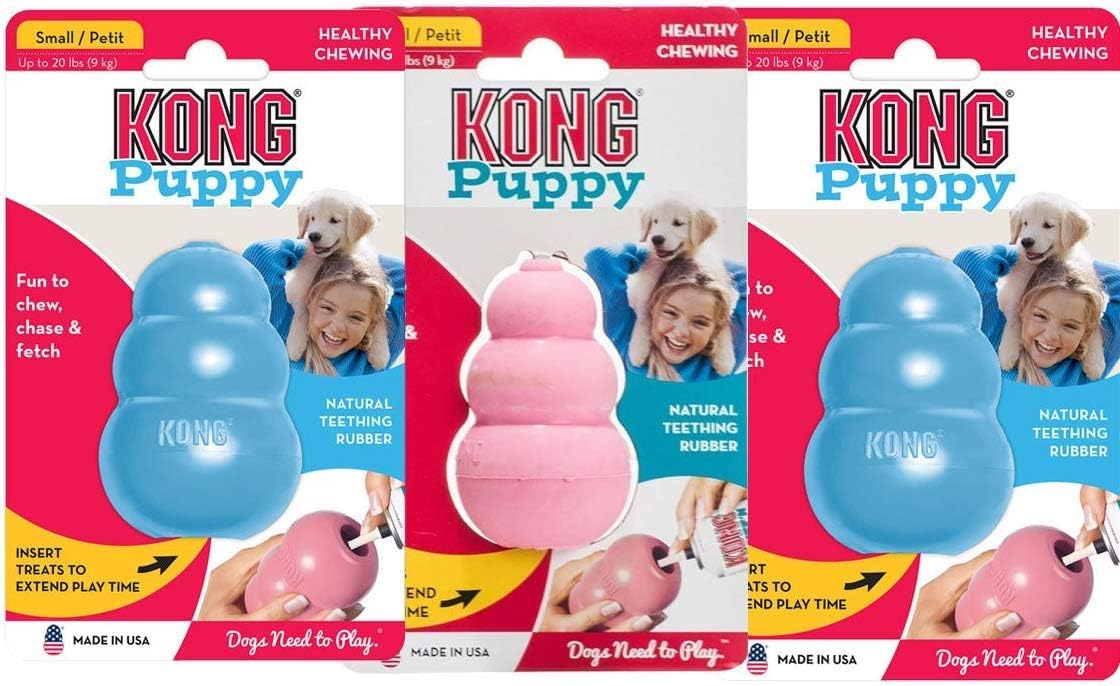 (3 Pack) Kong Small Puppy Kongs
