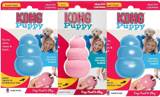 (3 Pack) Kong Small Puppy Kongs