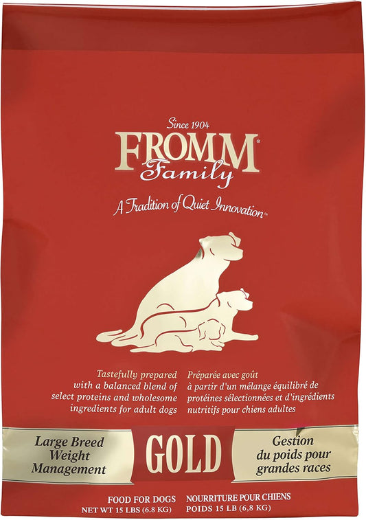Fromm Gold Large Breed Weight Management Dry Dog Food (15 lb)