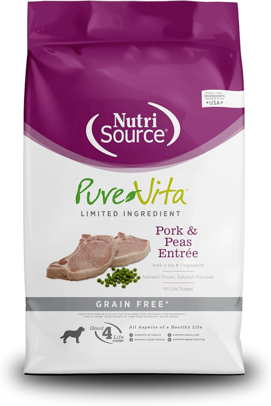 PureVita Grain Free Pork & Pea Dog Food 5 lbPureVita Grain Free Pork & Pea Dog Food - 4lb