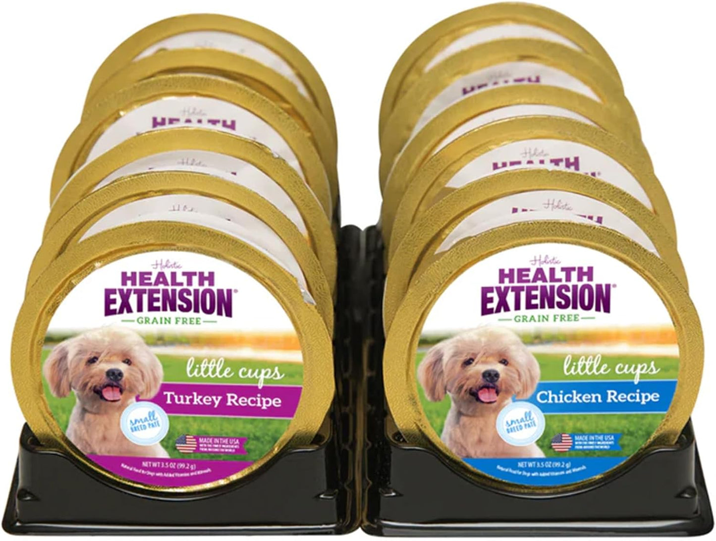 Health Extension Little Cups, Small Breed 3.5 oz - Easy to Digest, Ideal for Picky Eaters