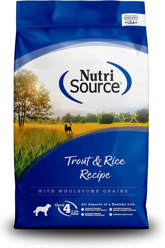 Nutrisource Trout & Rice Dog Food