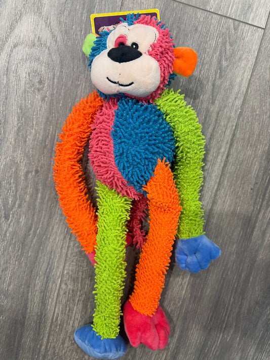 Multipet Monkey Plush Dog Toy 17"