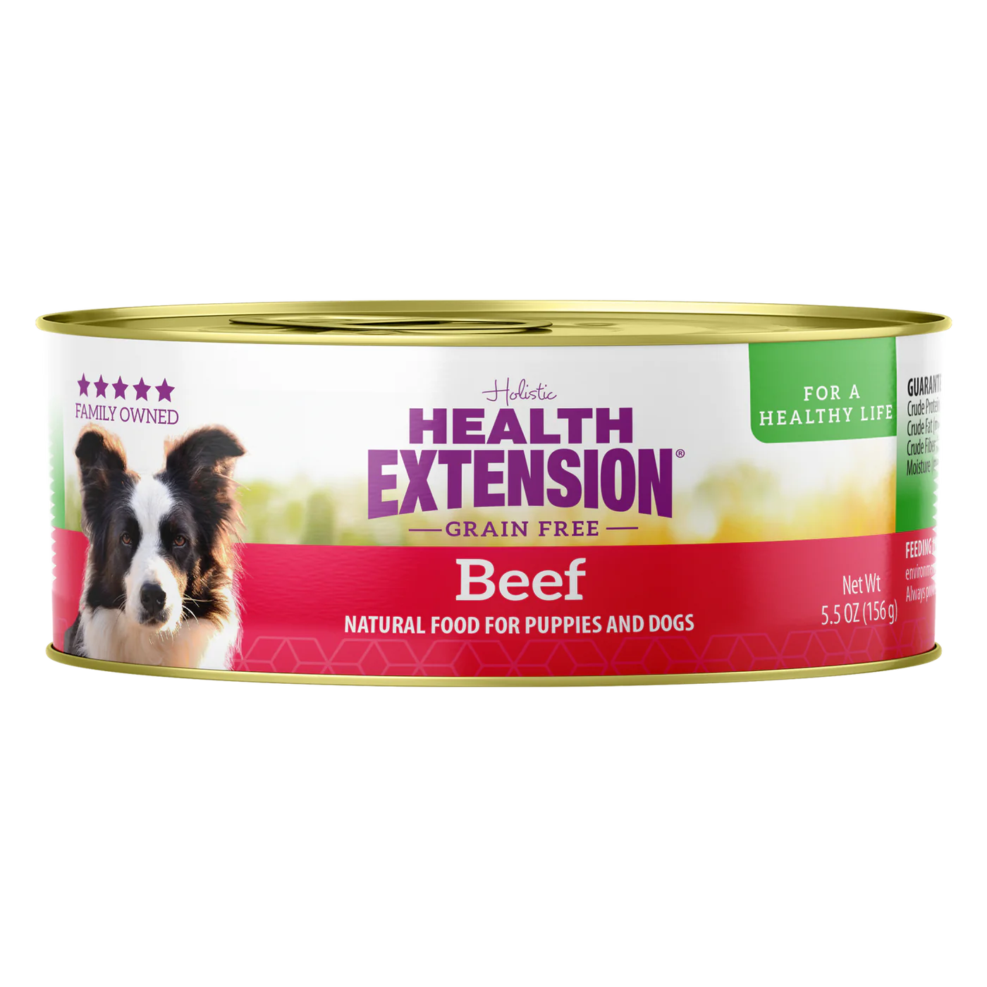 Health Extension Wet Dog Food, Gluten and Grain-Free, Healthy Natural Food Canned for Puppies, Chicken Recipe (5.5 Oz / 156 g)