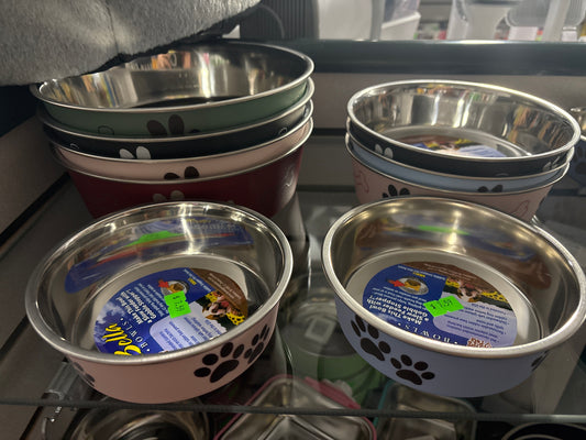 Loving Pets Standard Stainless Dish, Dog Bowl