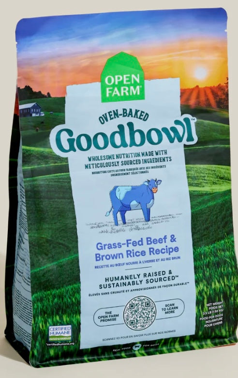 Open Farm Goodbowl™ Grass-Fed Rice Dog Kibble