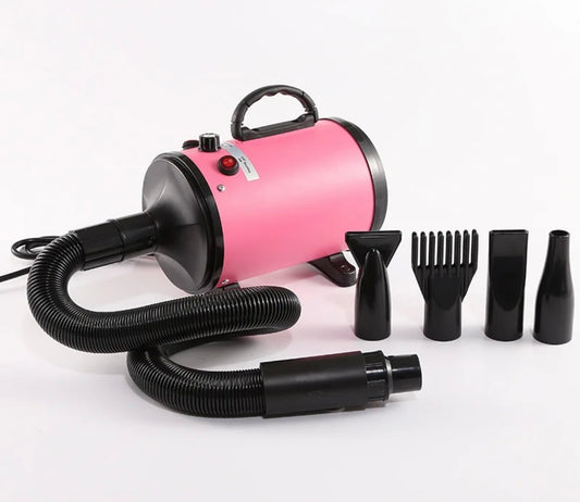 Dog Dryer High Velocity with Adjustable Speed with 4 Different Nozzles