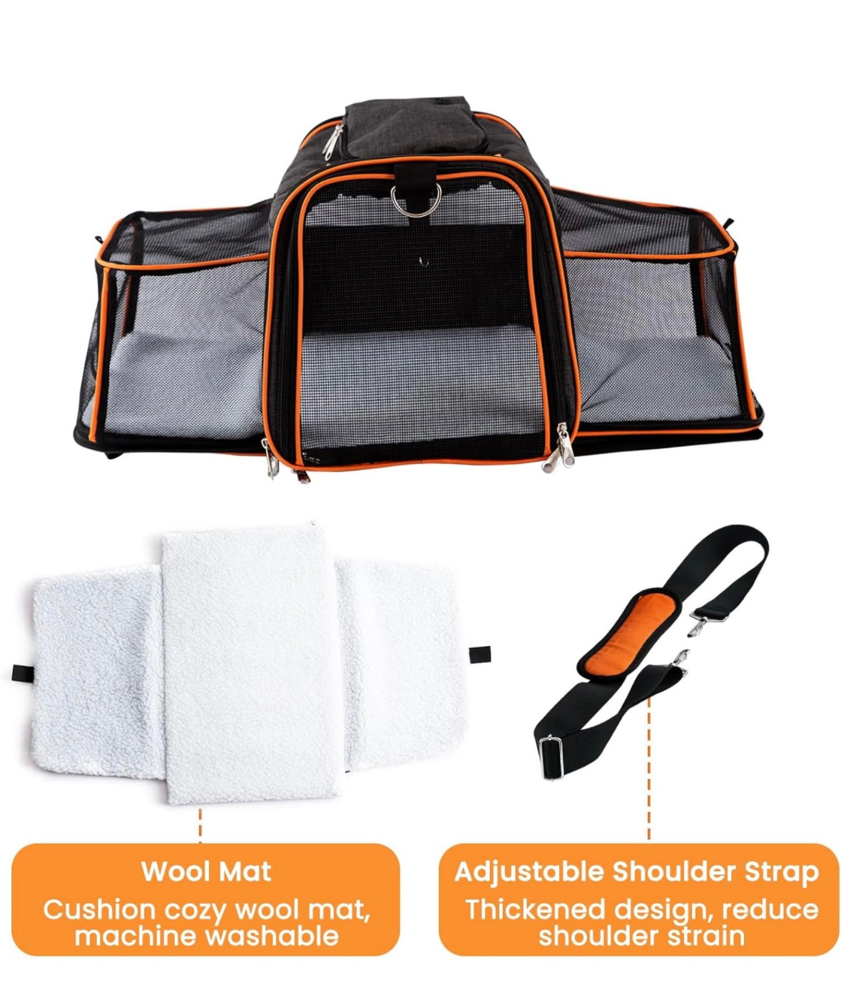 Expandable Carrier for Dogs