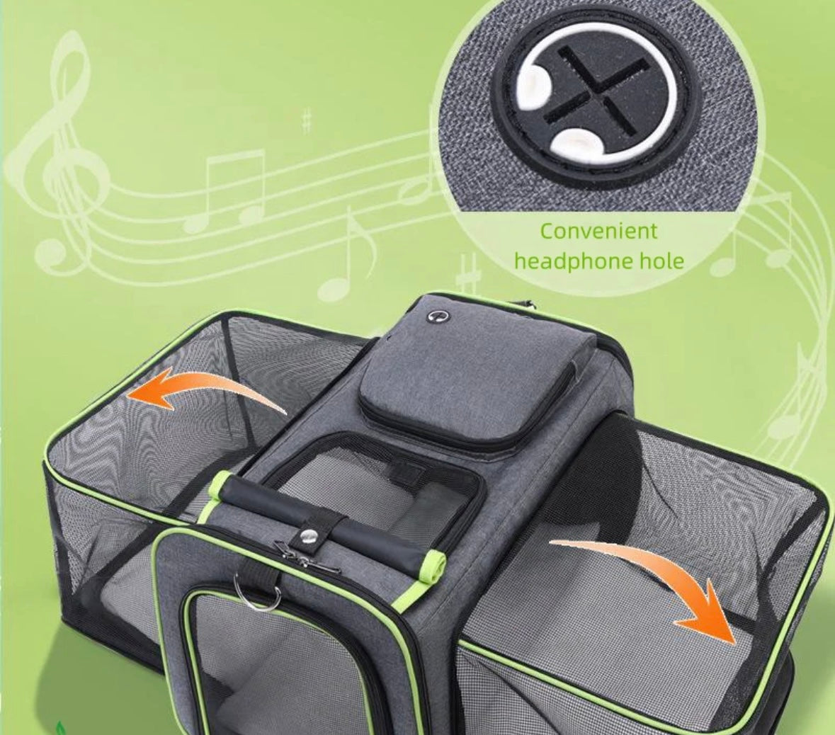 Expandable Carrier for Dogs