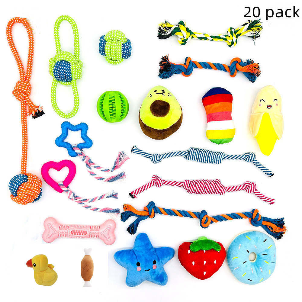 Puppy Chew Toys - pack with 20