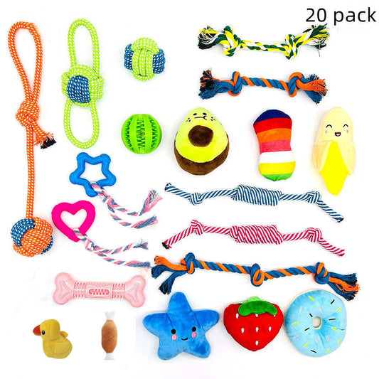 Puppy Chew Toys - pack with 20