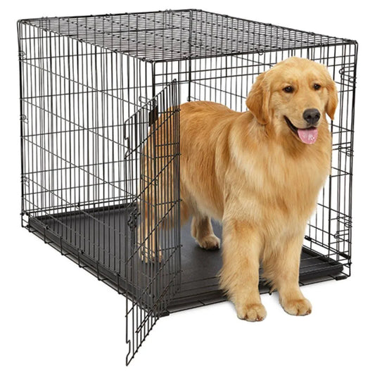 Midwest Contour Double Door Folding Dog Crate