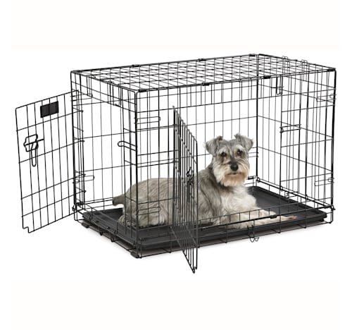 Midwest Contour Double Door Folding Dog Crate
