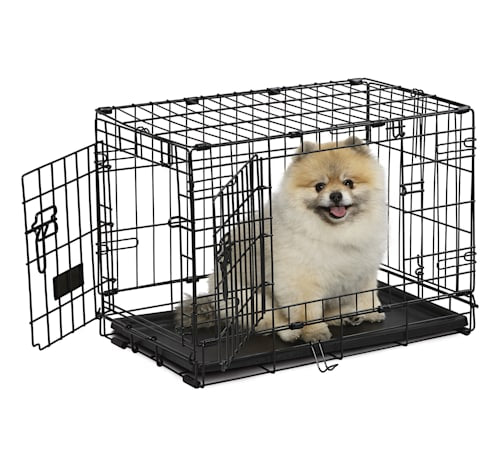 Midwest Contour Double Door Folding Dog Crate