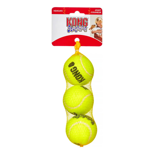 Kong AirDog Squeakair Ball Pack, Medium, 3 Ct