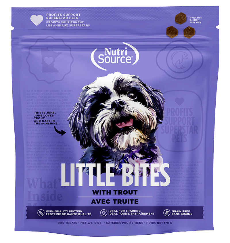NutriSource Little Bites Dog Treats 6oz