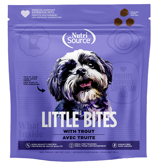 NutriSource Little Bites Dog Treats 6oz