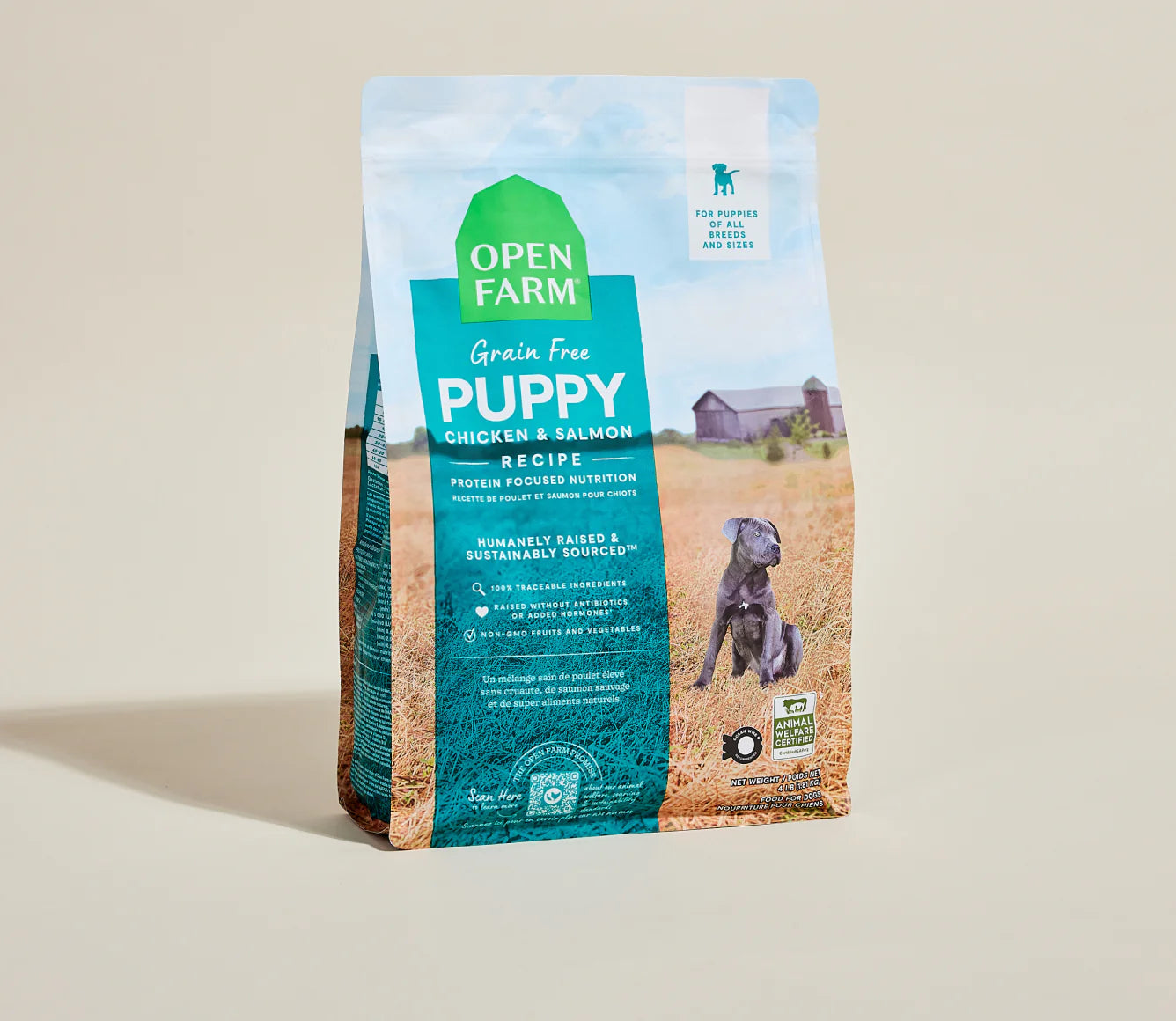 Open Farm Grain Free Chicken & Salmon Puppy