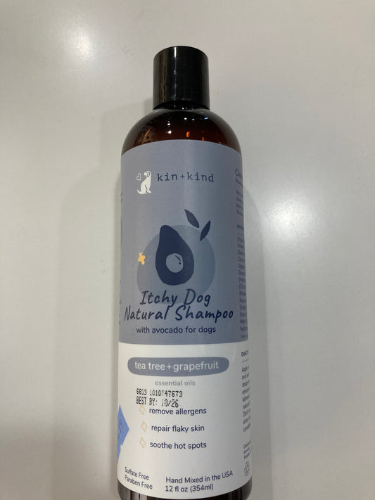Kin kind Itchy dog Natural Shampoo 12 fl oz(354 ml)