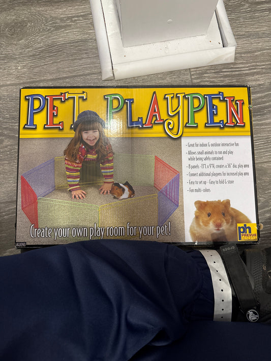Prevue Pet Products Multi-Color Small Pet Playpen 40090,13x35.87x8.67 inch