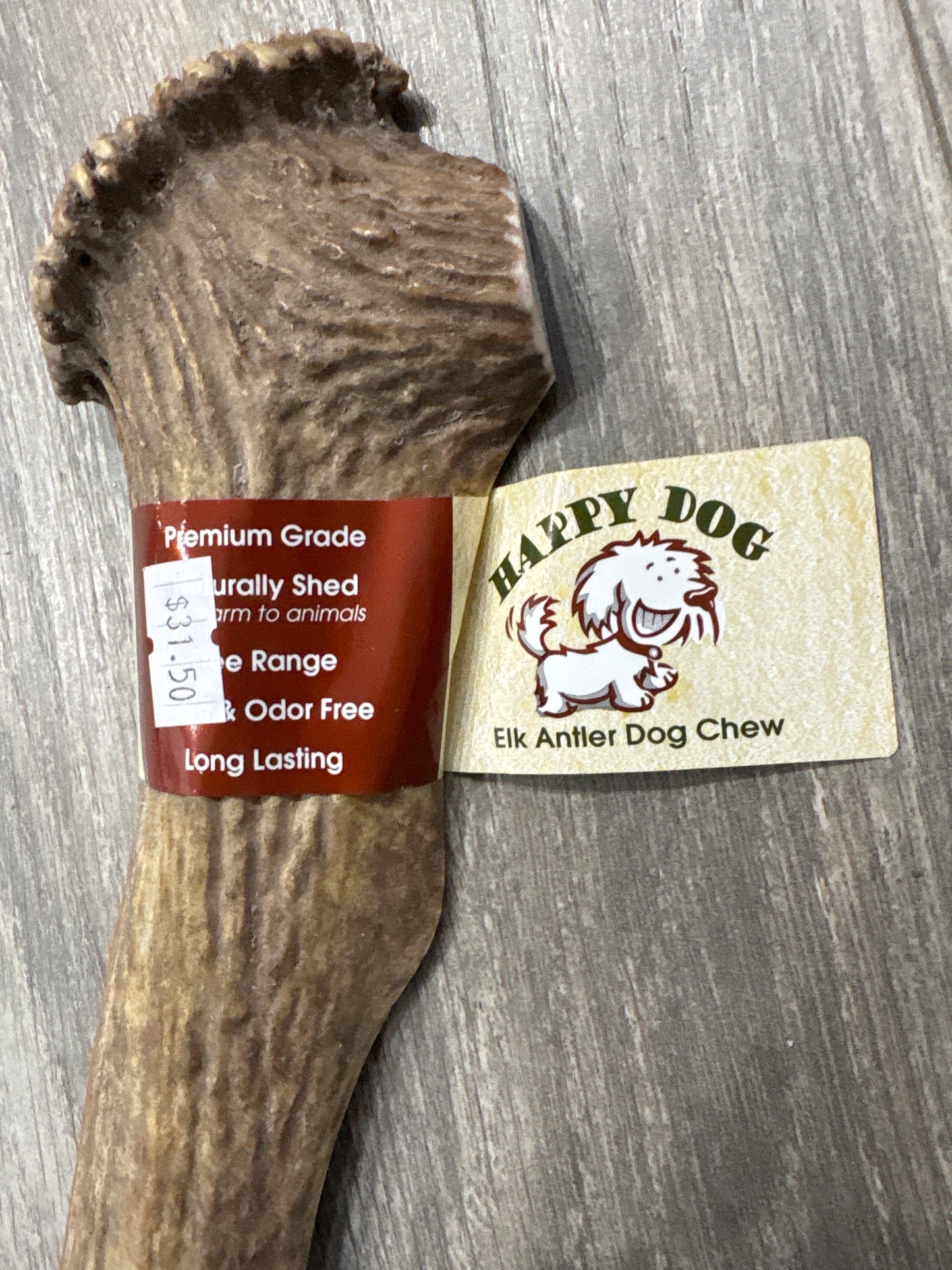 Happy Dog Elk Antler Dog Chew