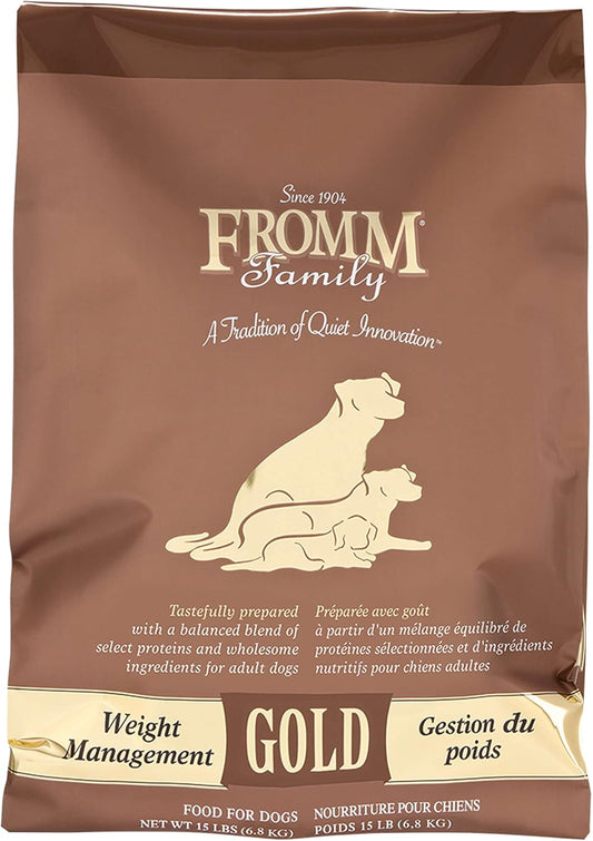 Fromm Family Foods Weight Management 15 Lb Gold Dog Food