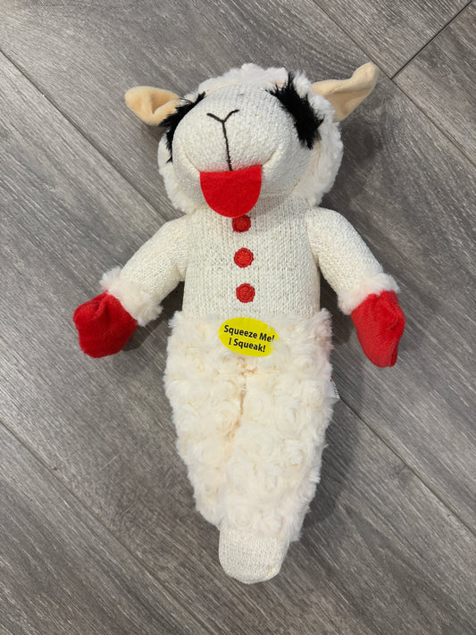 Multipet Standing Lamb Chop 13" Dog Toy