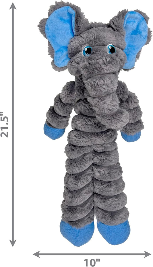 KONG Shakers Crumples Jumbo Floppy Plush Dog Toy (Elephant)