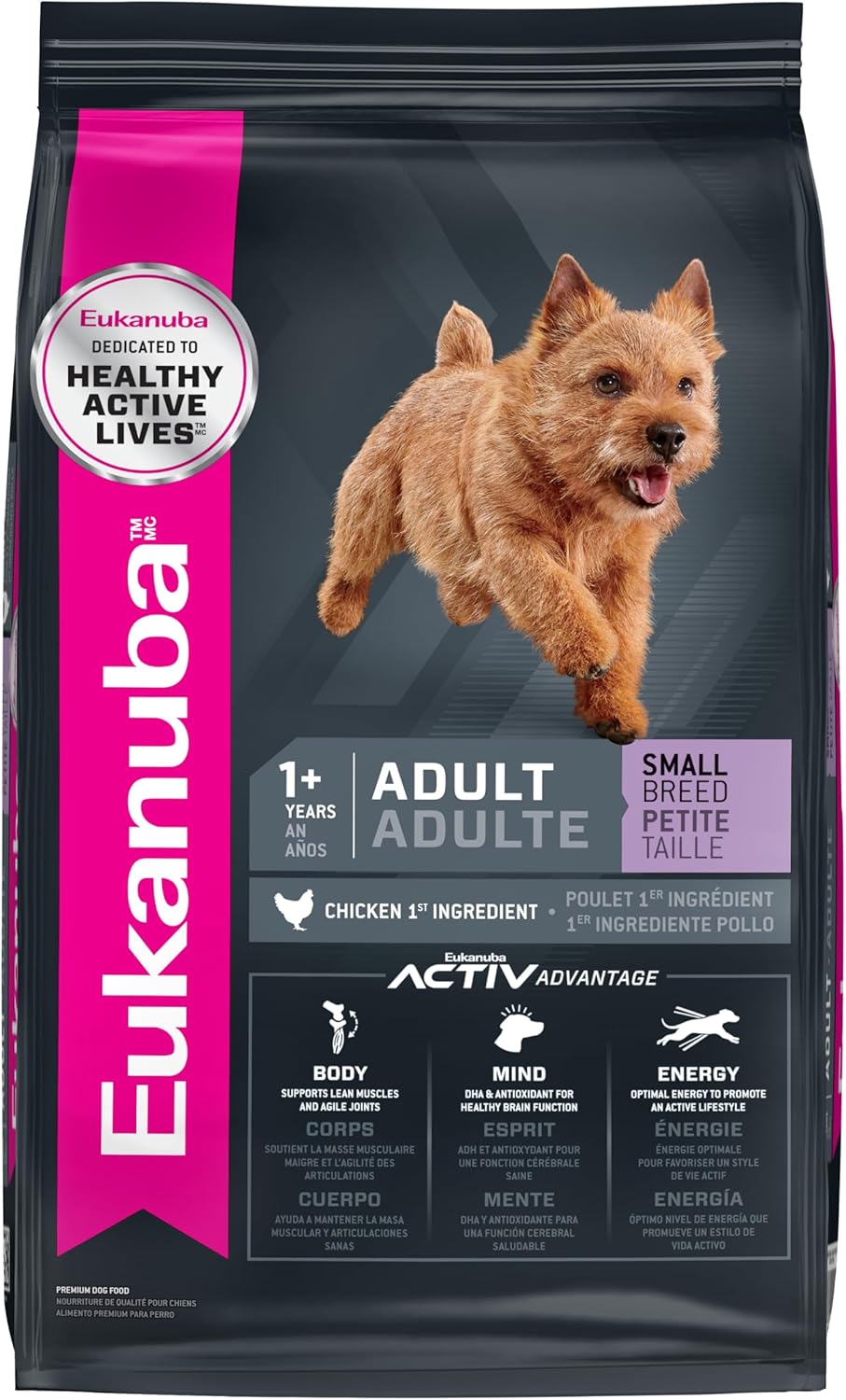 Eukanuba Adult Small Breed Dry Dog Food, 4.5 lb
