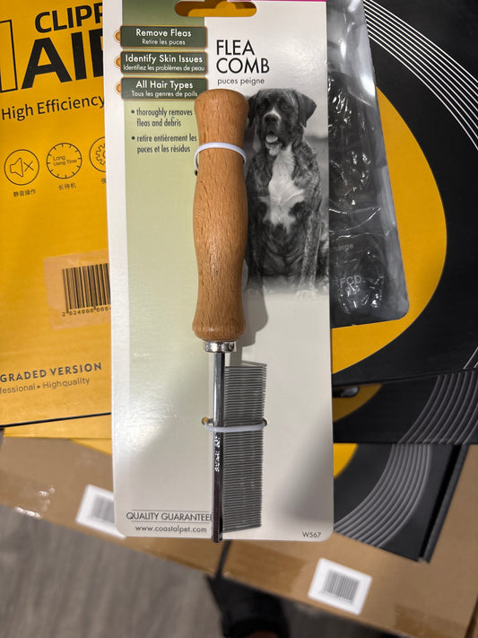 Coastal Pet - Safari - Dog Flea Comb - Dog Grooming Supplies