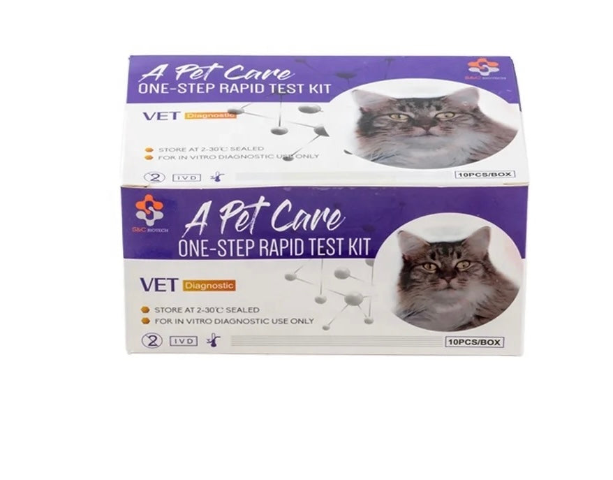 TOXOPLASMOSIS Test Kit - Feline Toxoplasma Rapid At-Home Test for Cats (Toxo Ag) - 1 UNIT TEST