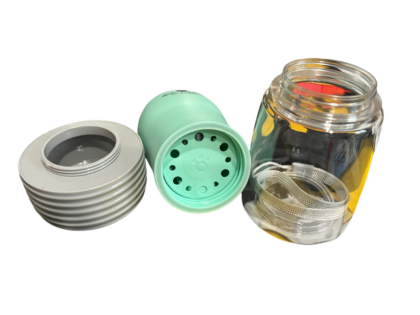 Water Bottle with Food Dispenser