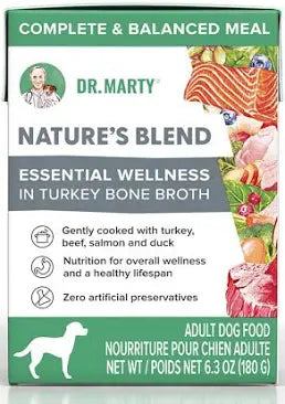 Dr. Marty Nature's Blend Radiant Select Adult Dog Food (6.3 oz) -
[Turkey Bone Broth]