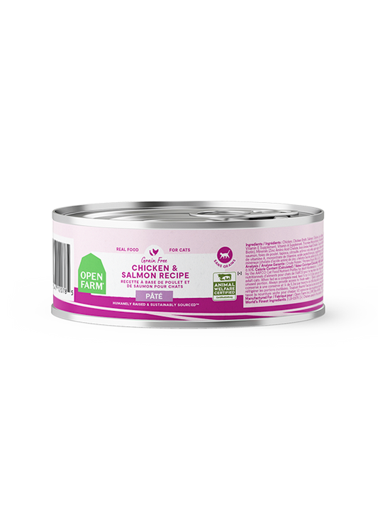 Open Farm Chicken & Salmon Pâté for Cats