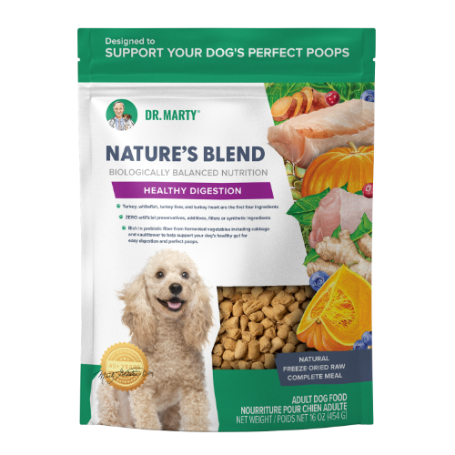 Dr Marty Nature’s Blend Healthy Digestion Freeze-Dried Raw Dog Food