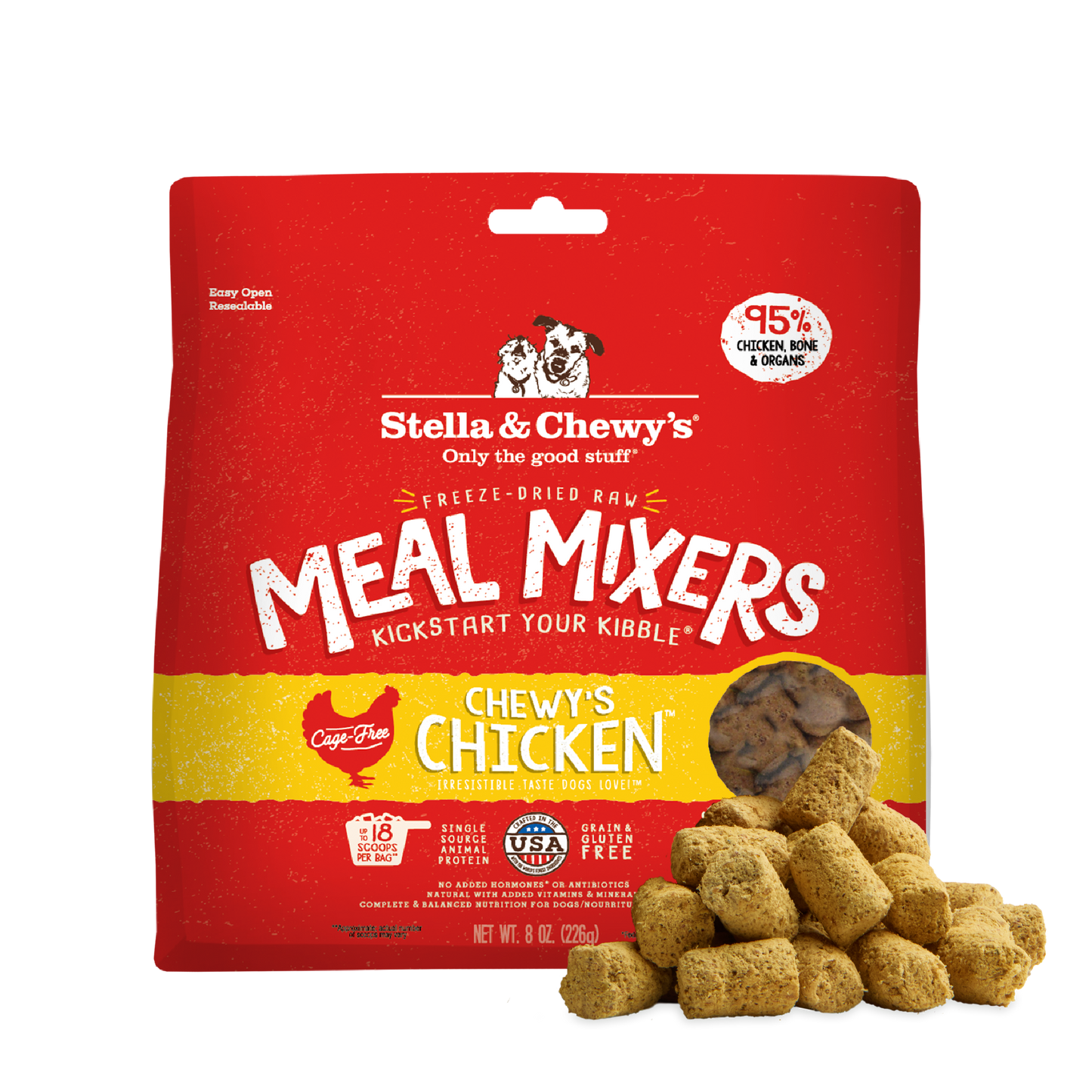 Chewy’s Chicken Meal Mixers for Dogs