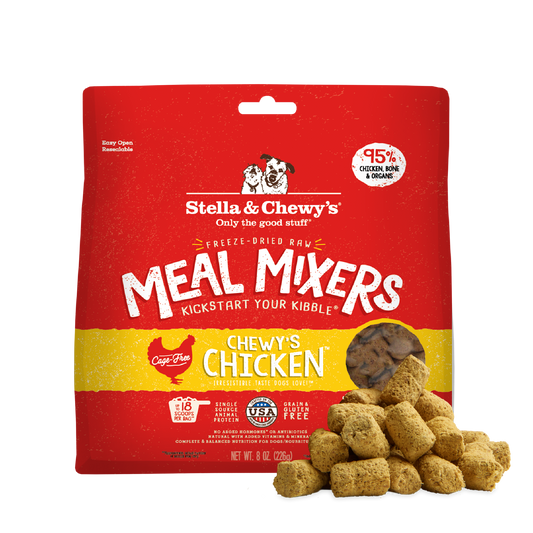 Chewy’s Chicken Meal Mixers for Dogs
