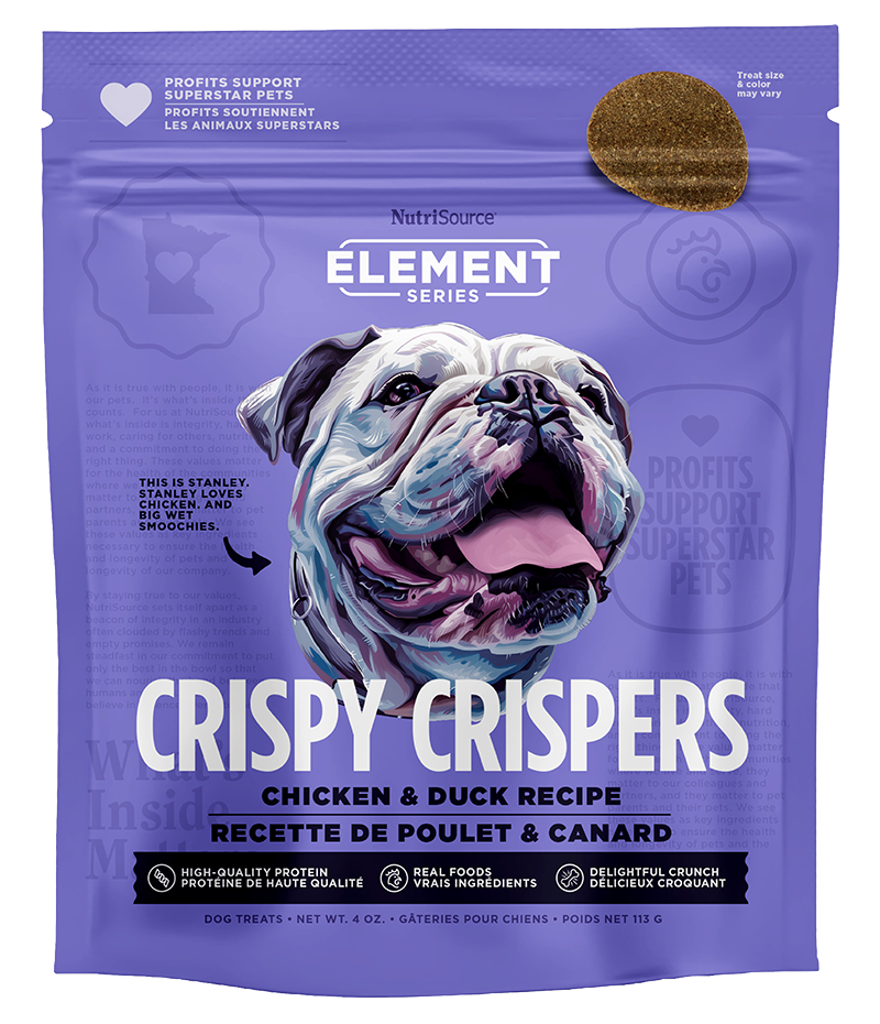 NutriSource Elements Crispy Crispers Dog Treats 4oz